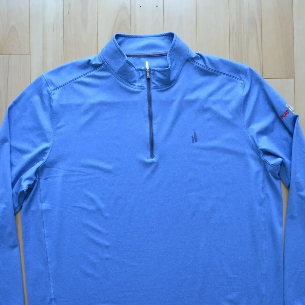 Johnnie-O Quarter Zip Athletic Pullover Shirt Jacket Size XXL